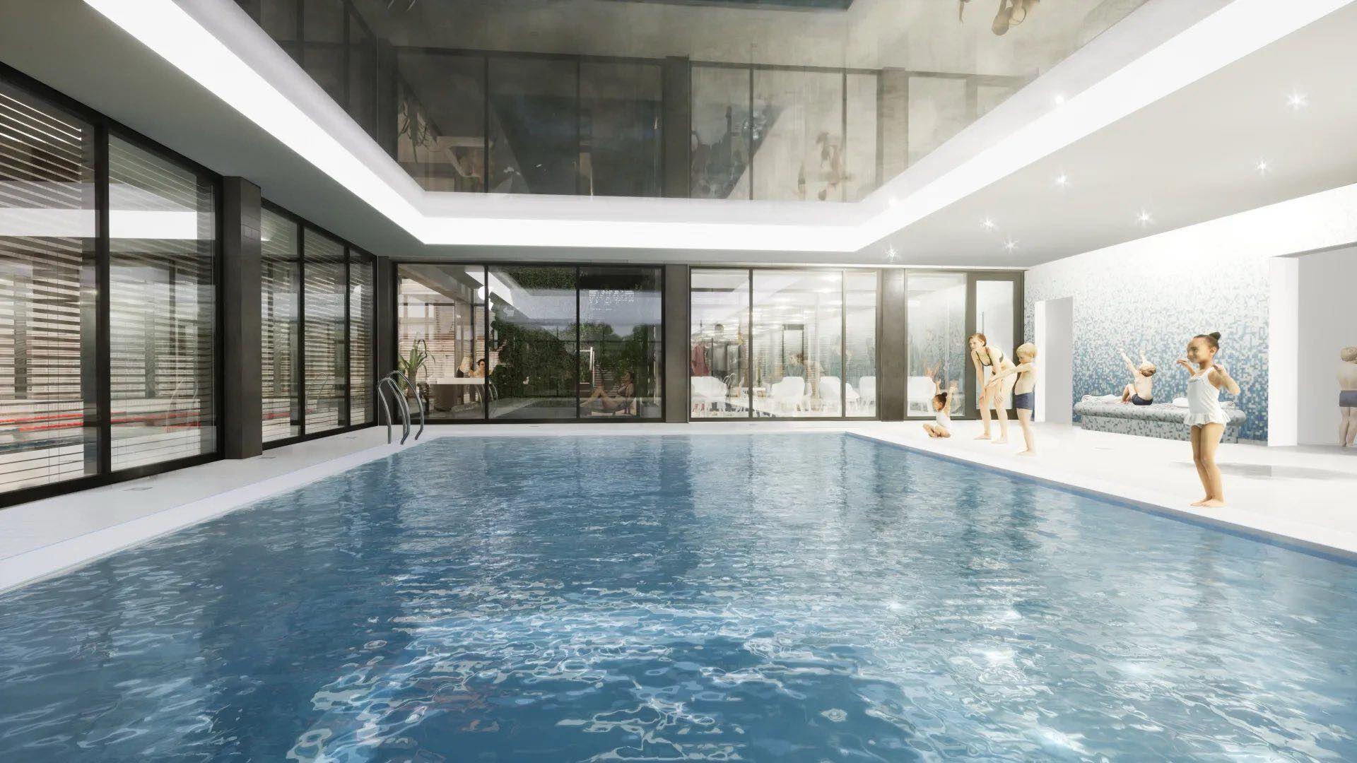 projekt basenu we Wrzeszczu